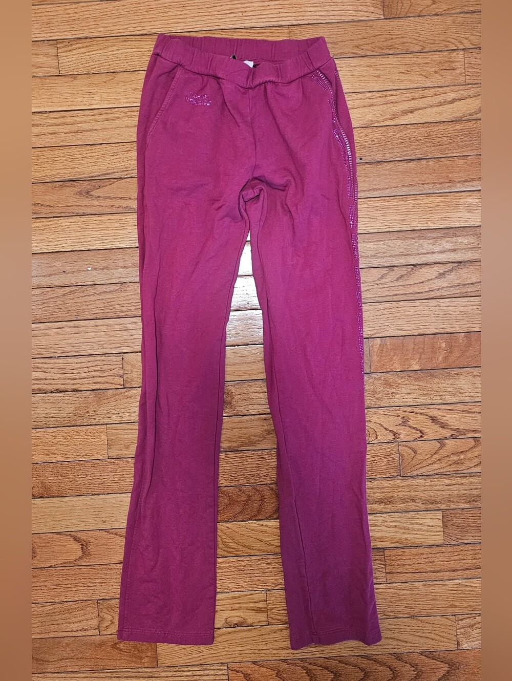 Young Versace Kids Magenta Sweatpants Joggers Girl's XXL or Women's XS